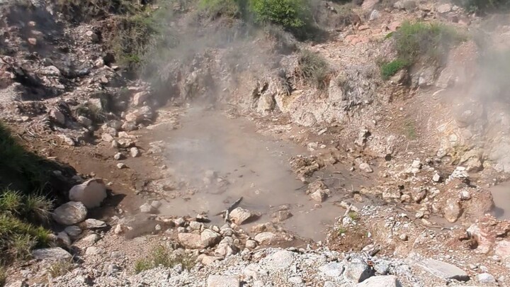 Sulfur vent in El Salvador