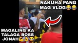 JONAH NAHULI PANG NAG VVLOG HABANG SINASAPAK NI RENDON LABADOR SI KIKO MATOS😂😂