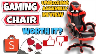 GAMING CHAIR UNBOXING, ASSBEMBLY AND REVIEW - PHILIPPINES