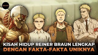 SI ANAK EMAS HAJIME ISAYAMA!!! KISAH HIDUP REINER BRAUN LENGKAP DENGAN FAKTA FAKTA UNIKNYA