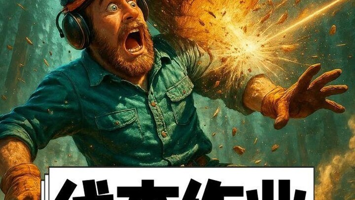 你以为树快倒了？其实它正准备反扑 ！