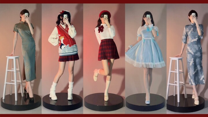 วิดีโอการแต่งตัวรับปีใหม่จีน