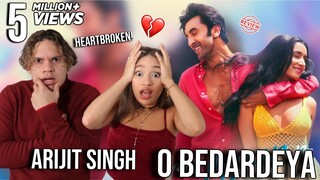 The PERFECT yet BRUTAL Heartbreak Song | Waleska & Efra react to Arijit Singh - O Bedardeya