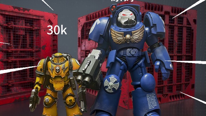 暗源新出炉的30k星际战士，大家还满意吗？