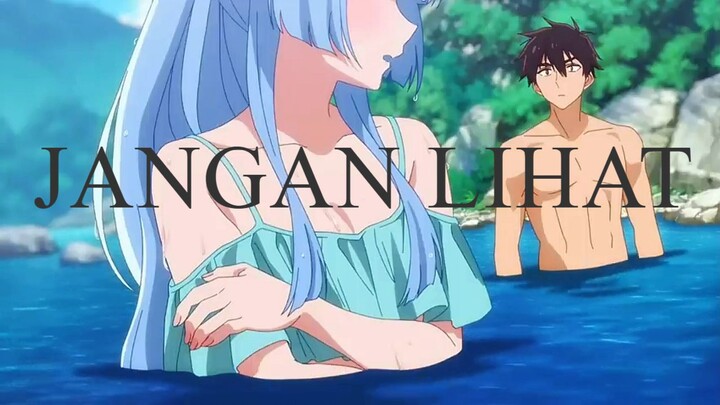 ketika kakak malu malu diliat adiknya