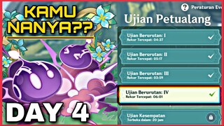 UJIAN PETUALANG DAY 4,UJIAN BERUNTUN 4 GENSHIN IMPACT