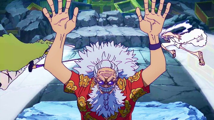 Tangan Kiri Raja Bajak Laut❗❗Luffy Gear 5 VS Gaban🔥💀