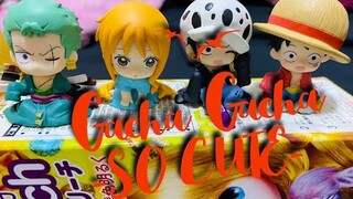 Review figure onepiece. Trứng gacha gacha siêu dễ thương