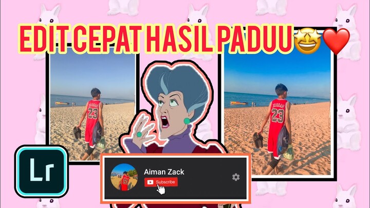 Edit Simple Hasil Padu 2 MiNIT je!!🤩 (LIGHTROOM Malaysia)#2