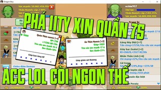 Ngọc Rồng Online - Lần Thứ 2 Đột Nhập ACC Octiiu957 Phá 11ty Vàng Đập Quần 7S ...Phá Tung Kho Đồ 7S