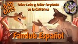 The Bad Guys | Señor Lobo y Señor Serpiente en la Cafetería | Fandub Español | [DOBLAJE NO OFICIAL]