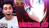 "I CANT BELIEVE IM DOING THIS..." Highschool DxD EPISODE 1 Reaction!