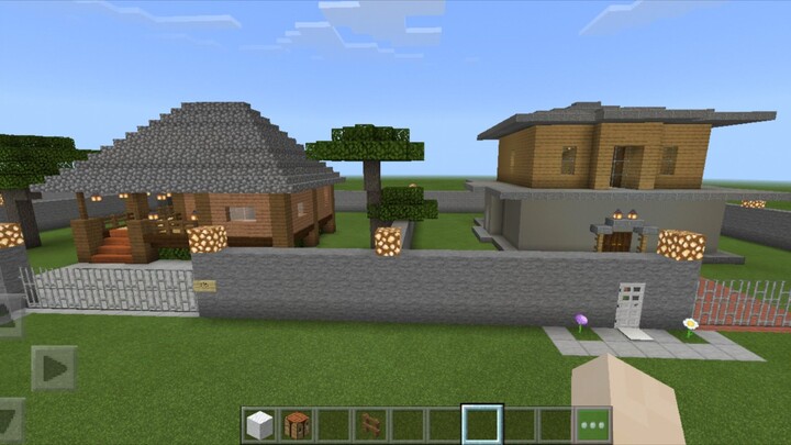 สร้างหมู่บ้านใน minecraft