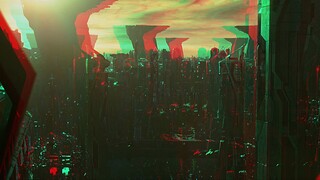 3D Anaglyph  .Captain.Marvel GEN 4K 80% MORE  DEPTH  P1