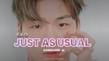 KANGDANIEL JUST AS USUAL AI COVER - EXO