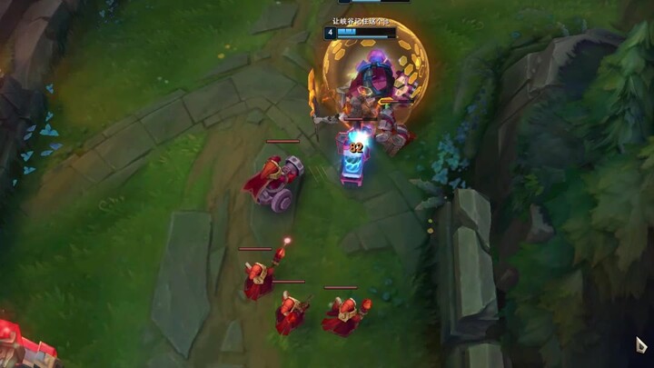 Painfully hits my teammate