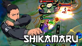 SHIKAMARU in MLBB !!  😳😳  [NARUTO × MLBB SKIN COLLABORATION]