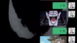 A brief taste of the laughter of some characters in One Piece