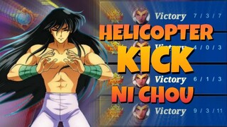 Helicopter kick bagong technique ni chou