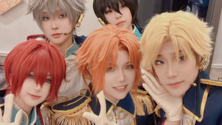 [Ensemble Stars /COS] First submission! ! Makeup trial vlog from knights (some happy meal products)