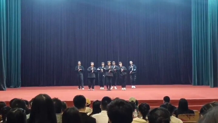 Hunan University of Science and Technology freshmen talent competition cover of "Flying Apsaras"