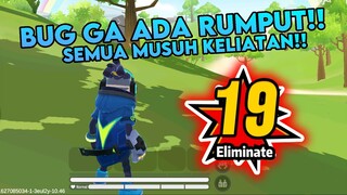 BUG GA ADA RUMPUT, SEMUA MUSUH KELIATAN!! BANTAY 1 SERVER!! | Sausage Man indonesia