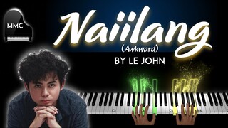 Naiilang by Le John piano cover tutorial + sheet music + lyrics