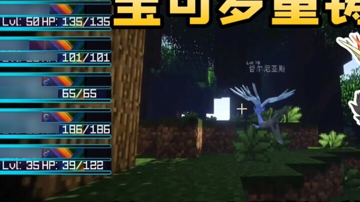 Minecraft Pokémon Reforged Survival Phase 1 European Explosion Directly Caught the Divine Beast Xerneas