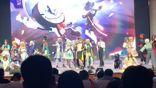 来一场不眠之夜作结尾！但是动漫社学校艺术节舞台版