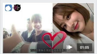 ظهر لأول مرة بعد الاعتراف بعلاقته مع جي هيو! لم يستطع كيم دانييل إخفاء مزاجه الجيد وأخذ يرسل القلوب