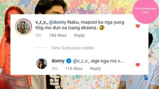 Donny Nais Pang Epost ang Nakatitig siya kay Belle Mariano