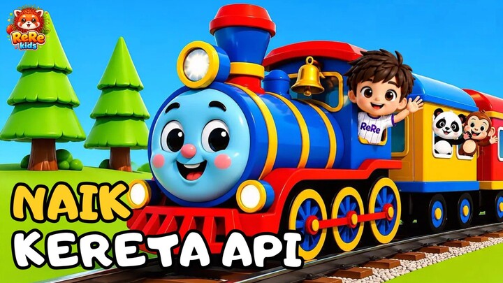 Naik Kereta Api Oh Senangnya - Lagu Anak Lucu & Edukatif - Lagu Anak Ceria & Balita Paling Viral