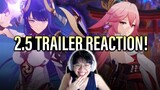 YAE MIKO & RAIDEN HYPE! Genshin Impact 2.5 Trailer Livestream Reaction | Stream Highlights
