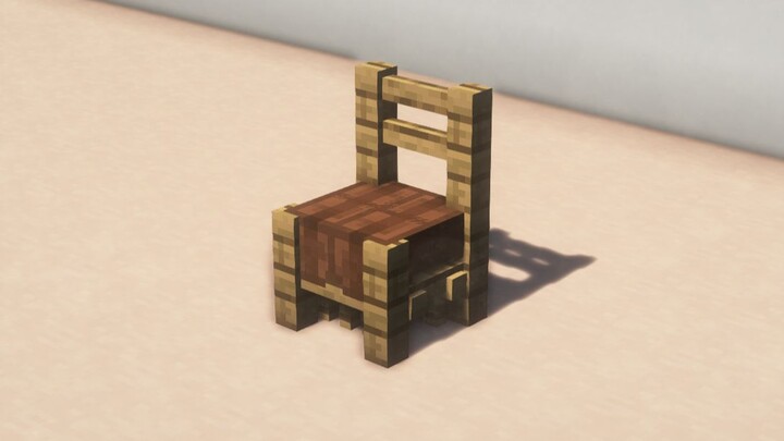 Sepuluh desain kursi di Minecraft!