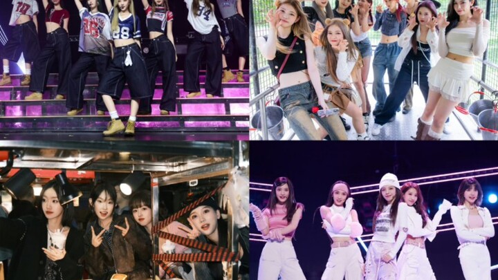 Existing girl groups in the domestic entertainment industry (recognizing people, the video is a bit 