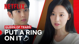 Kim Soo-hyun Catches Kim Ji-won Trying on the Ring 💍 | Queen of Tears | Netflix Philippines