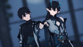 INTERGALACTIA [Danheng] [Yinyuejun] [Dampak Honkai: MMD Kereta Api Star Dome]