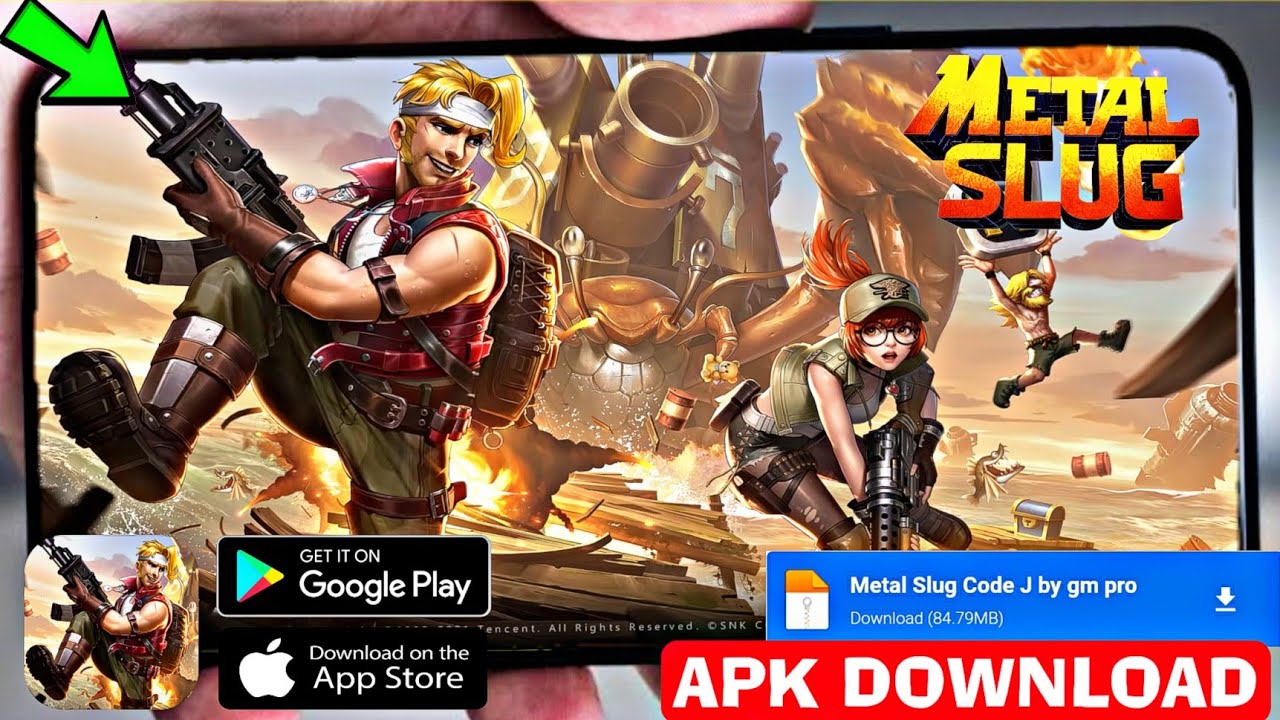 Metal Slug Code J Mobile Gameplay (Android, iOS) | Metal Slug Awakening -  Bilibili