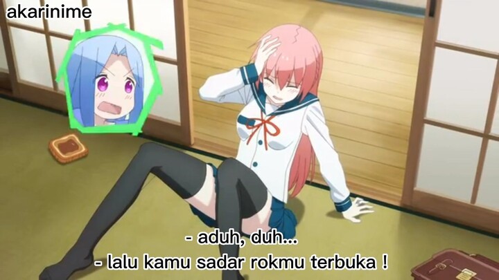 ketika doi cosplay jadi anak sekolah...