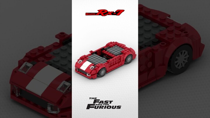 Mazda RX7 FD 1993  Fast and Furious 1 Lego MOC