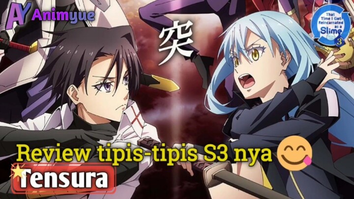 akhirnya tayang juga Si Slimee 😋 [bahas anime] Tensura 3