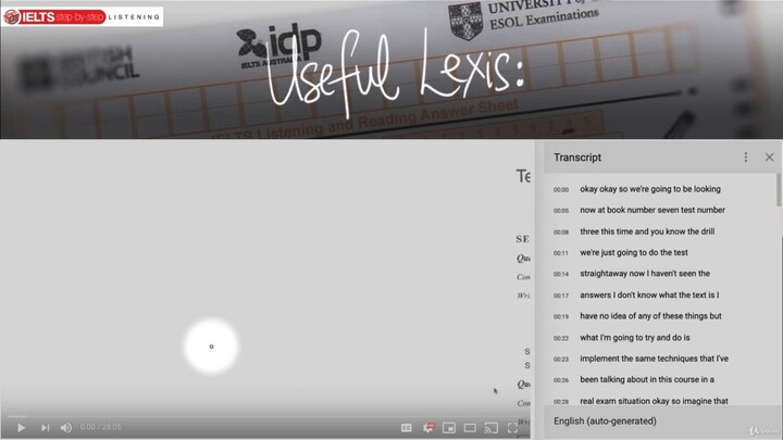 73 - LISTENING Test 3 Feedback