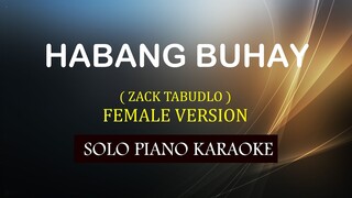 HABANG BUHAY ( FEMALE VERSION ) ( ZACK TABUDLO ) COVER_CY