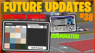 CUSTOMIZE HOUSES + ROOMMATES + CARS + MORE!! || Greenville Future Updates #38 || Roblox Greenville