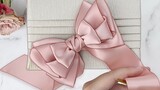 Gift wrapping | Teaching of wrapping gift boxes + multi-layer bowknot practice (bowknot part)