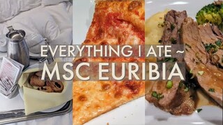 Everything I ate on the MSC Euribia | MDR + Buffet | Northern Europe | Feb 2024
