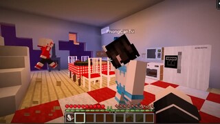 SAMMY VÀ PHONG CẬN TRỐN KHỎI CÔ BÉ BÊN CỬA SỔ BỊ NGUYỀN RỦA TRONG MINECRAFT