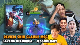 REVIEW SKIN CLAUDE MSC BARENG KELUARGA TERCEMAR + JESSNOLIMIT..
