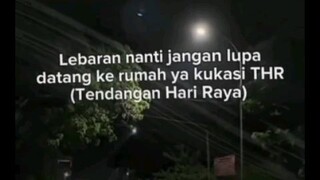 nanti ku kasih thr
