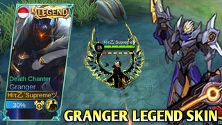 GRANGER SKIN LEGEND SCRIPT PROJECT HUNTER | FULL EFFECTS + NO PASSWORD - MOBILE LEGENDS